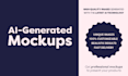 high quality custom ai generated mockups