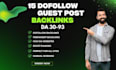create 15 dofollow guest post on dofollow guest posting sites high da guest post
