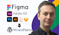 convert figma, xd, PSD, PDF, sketch, or ai designs to wordpress website