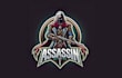 create awesome assassin mascot logo with free source files