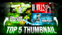 design custom gaming thumbnails to boost video views