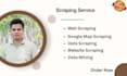 do web scraping, google map scraping, website scraping and data scraping