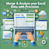 clean format merge and split excel data professionally