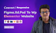 clone or convert figma, PSD, xd to wordpress and figma to elementor pro