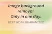professional background removal in 1 day