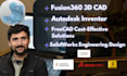 do 3d cad in fusion360, solidworks, freecad, and rhino