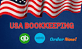 manage USA accounting receivable payable in quickbooks