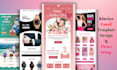 design editable klaviyo email template, klaviyo email flows