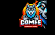 make dynamic animated wolf mascot logo with unlimited review