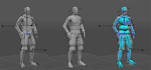 create 3d game character, 3d model , rig and animate for video games using maya