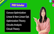 do convex linear non linear optimization electrical circuit analysis theory