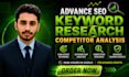 do SEO keyword research for website ranking