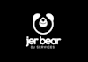 design animated dj bear party business logo