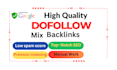 create high quality dofollow mix backlink