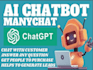 build ai whatsapp facebook instagram and telegram chatbot using manychat