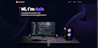 build unbouncce 3d portfolio or landing page with three js