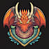 do original medieval, fantasy, rpg, mmorpg game logo title