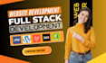 build,rebuild,full stack web development,PHP,shopify,laravel,wordpress and wix