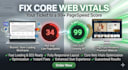 speed up your wordpress site and fix core web vitals score
