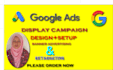 design banner ads and setup google adwords display campaign