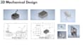 create 3d mechanical design and fem analysis
