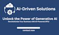 create powerful ai apis for machine learning and analytics