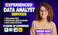 do statistical data analysis and data visualization projects in python, excel, r