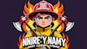 do modern firefighter logo design