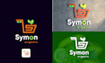 create ecommerce amazon ebay etsy shopify online store logo