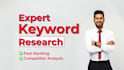 do advance SEO keyword research and competitor analysis