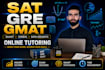 be your math tutor for sat, gmat, gre and act math test prep