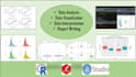 perform data analysis and visualization in r studio