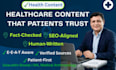 write patient education articles and healthcare content