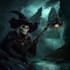 draw a best dark fantasy horror character art