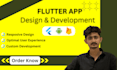 do custom mobile app development ,flutter expert