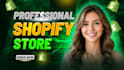 create shopify store, build shopify website design, shopify dropshipping