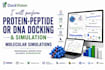 help you in protein peptide, dna docking and md simulation