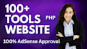 create more than 100 web tools website in PHP