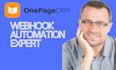 setup webhook automation for onepage crm integrations nutshell workflows