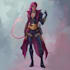 draw a dnd character art and dnd character design