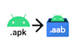 convert your apk to aab