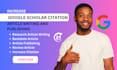create and optimize your google scholar profile and add publications