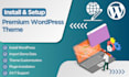 install wordpress theme and customize themeforest, envato, wordpress theme