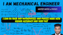 be your maths and physics tutor