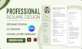 design, redesign, format professional resume, cv and cover letter template