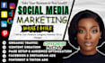 be your instagram, facebook social media marketing manager and content creator