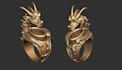 custom jewelry 3d cad modeling and rendering