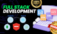 full stack web developer with react next js custom solution
