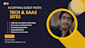 do tech and saas guest posting with high da backlinks