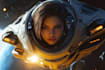 draw a sci fi art and spaceship design